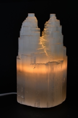 Selenit Twin Lampe ca. 200 - 250 mm