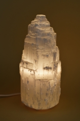 Selenite Lamp approx. 20 cm