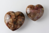 Versteinertes Holz Herz