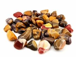 Mookaite tumbled stones