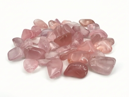 Rosenquarz Trommelsteine