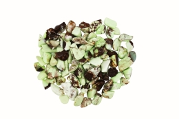 Zitronen Chrysopras Trommelsteine