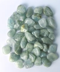 Aquamarine Tumbled Stones Extra-Quality
