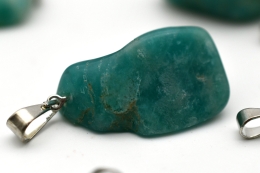 Amazonit Trommelstein Anh�nger