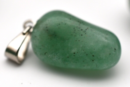 Aventurine Green Tumbled Stone Pendant