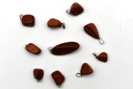 Goldfluss Trommelstein Anh�nger