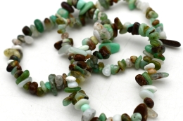 Chrysoprase Chips Bracelet