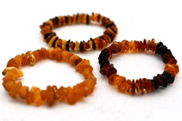 Amber Childrens Chips Bracelet (various colours)