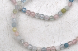 Beryll Armband facettiert 4 mm