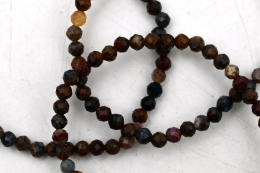 Pietersit Kugel Armband facettiert 4 mm