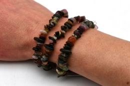 Tourmaline Multi Chips Bracelet Extra Quality