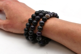 Charoite Bead Bracelet 10 mm