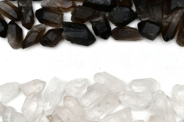 Crystal Quartz /Smokey Quartz Points