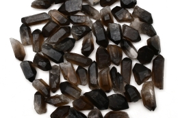 Bergkristall- / Rauchquarz- Spitzen