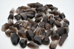 Bergkristall- / Rauchquarz- Spitzen