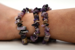 Charoite Chips Bracelets