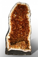 Citrin (gebrannter Amethyst) Drusen ab 15 kg