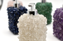 Edelstein Seifenspender diverse Sorten