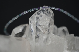 Fluorite Necklace Facetted