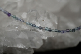 Fluorit Kette facettiert