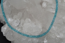 Apatit facettiert Kette