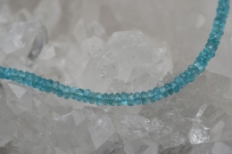 Apatit facettiert Kette