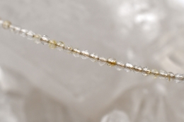 Rutilquarz Kette facettiert