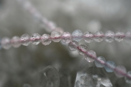 Beryll Kette facettiert