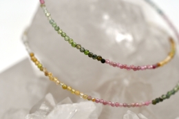 Tourmaline Multi Necklace Facetted