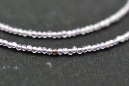 Lavender Quartz Necklace Facetted