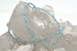 Apatit Kette 2 mm facettiert