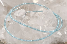 Apatit Kette 2 mm facettiert