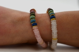 Chakra Button Armband