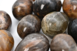 Mondstein Schwarz Eier