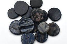 Dumortierit Scheibensteine