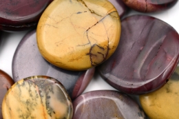 Mookaite Disc Stones