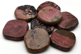 Rhodonit Scheibensteine