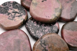 Rhodonit Scheibensteine
