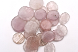 Rose Quartz Disc Stones