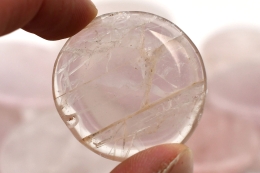 Rose Quartz Disc Stones