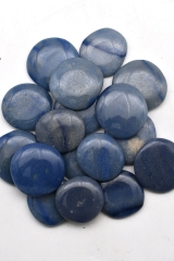 Blue Quartz Disk Stones