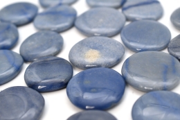 Blauquarz Scheibensteine