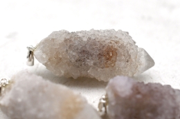Spirit Quartz Pendant with Pin & Eyelet