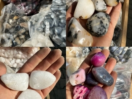 Tumbled stone / Mix-Lot A19