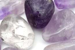 Amethyst Trommelsteine