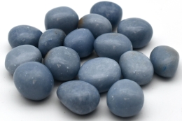 Angelite (Anhydrite) Tumbled Stones