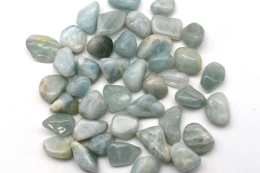 Aquamarin Trommelsteine Extra-Qualit�t