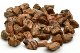 Zebra Feldspat Trommelsteine