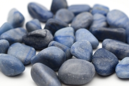 Blue Quartz Tumbled Stones