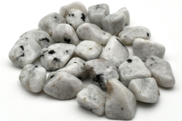 Regenbogen Mondstein Trommelsteine